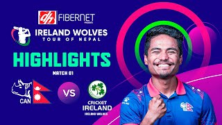 Nepal vs Ireland Wolves Match 1 Highlights screenshot 1