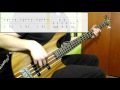Toto  africa bass cover play along tabs in