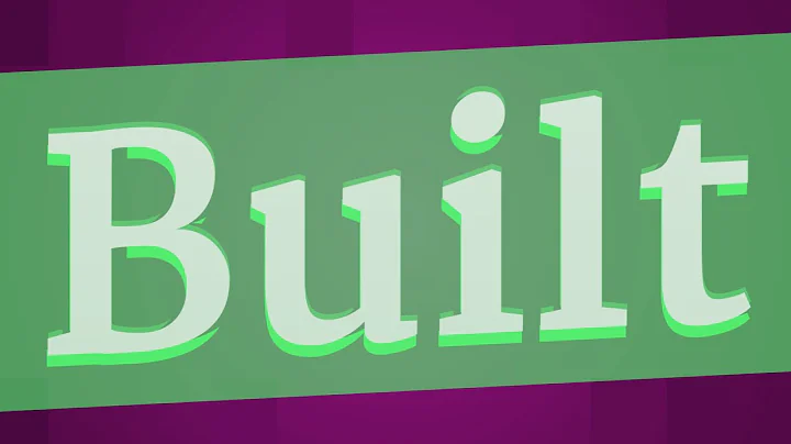 BUILT pronunciation • How to pronounce BUILT