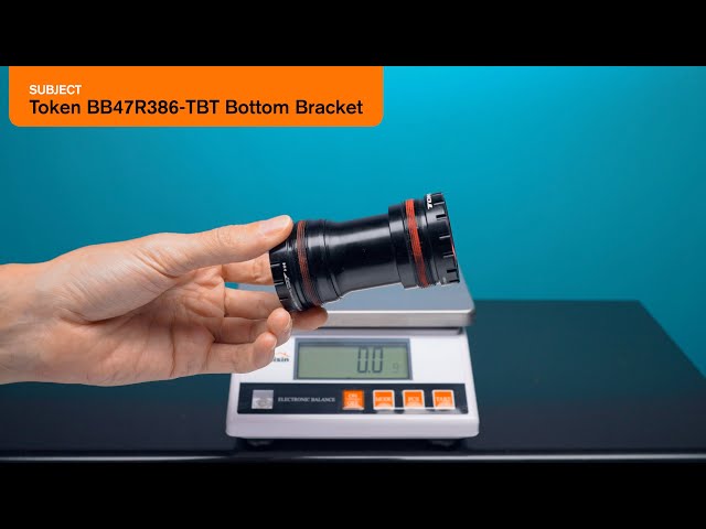 Token T47 External Bottom Bracket: Real Weight - YouTube