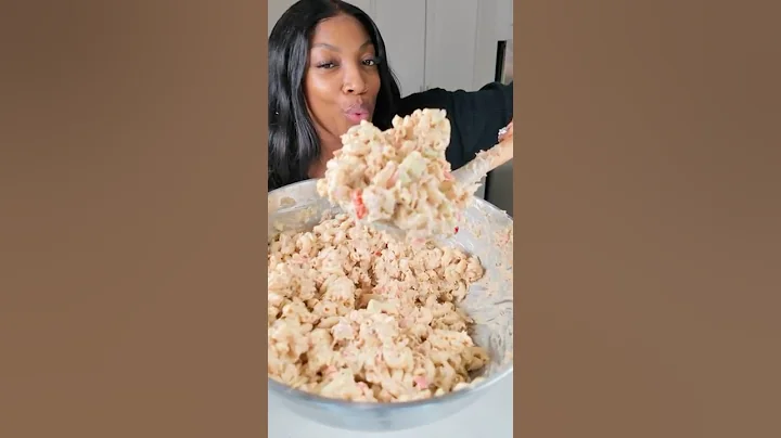 The Perfect Tuna Macaroni Salad Everyone actually loves 🤤🤤