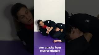 Armbar, Kimaura, Wrist Lock From Reverse Triangle