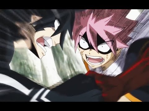 Fairy Tail Natsu E N D Vs Gray Youtube