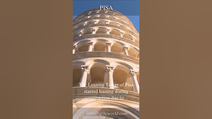 The Leaning Tower of Pisa: A Tilt-y but Timeless Italian Icon #imseeingtheworld.com