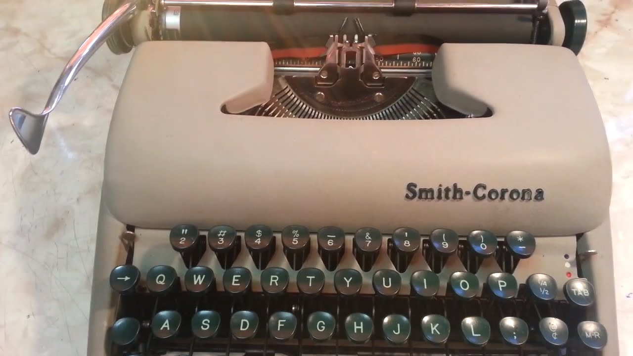 Image result for PICTURES+SMITH CORONA TYPEWRITER