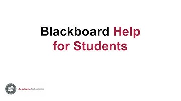 Blackboard Help for ASU Students