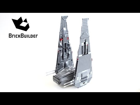 Lego Star Wars 75104 Kylo Ren’s Command Shuttle - Lego Speed Build