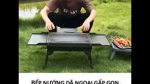 Bếp nướng than hoa gấp gọn,dã ngoại,đi phượt, rất tiện lợi LIÊN HỆ: 0901.702.638