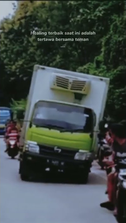 Story wa kata kata Truck Hino Dutro box oleng #short