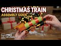 3D Printed Christmas Train Assembly Guide CyberBrick Compatible Holiday DIY Build