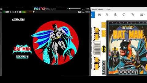 Batman (128K)[SpeedLock 4] (Ocean Software) - ZX Spectrum - Retro Virtual Machine