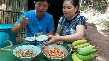 Canh Chua Bắp Chuối Tép Rang Bữa Cơm Sao Những Ngày Nước Nổi| TKQ T465