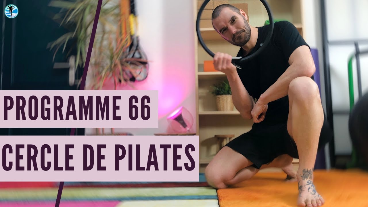 Coffret Pilates – Cercle Magique 40 Cm, Ballon 9'', 3 élastiques De Résistance, Rose
