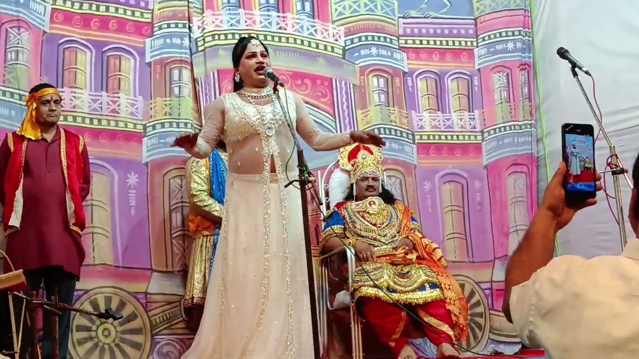 Thane ki Ramleela Mumbai Maharashtra. राम जन्म की लीला थाने की रामलीला