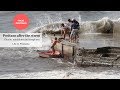 Positano after the storm - Floods, mudslides and rough sea