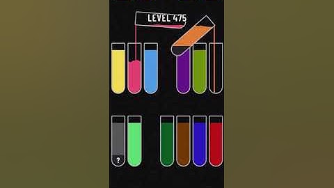 Water Sort Puzzle level 475-476