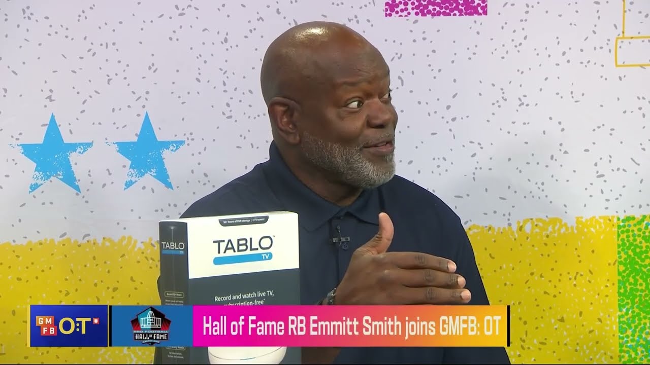 Emmitt Smith on Good Morning Football | LIVE Today 9 AM