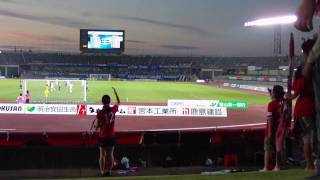 100724ロアッソ熊本サポーター応援２