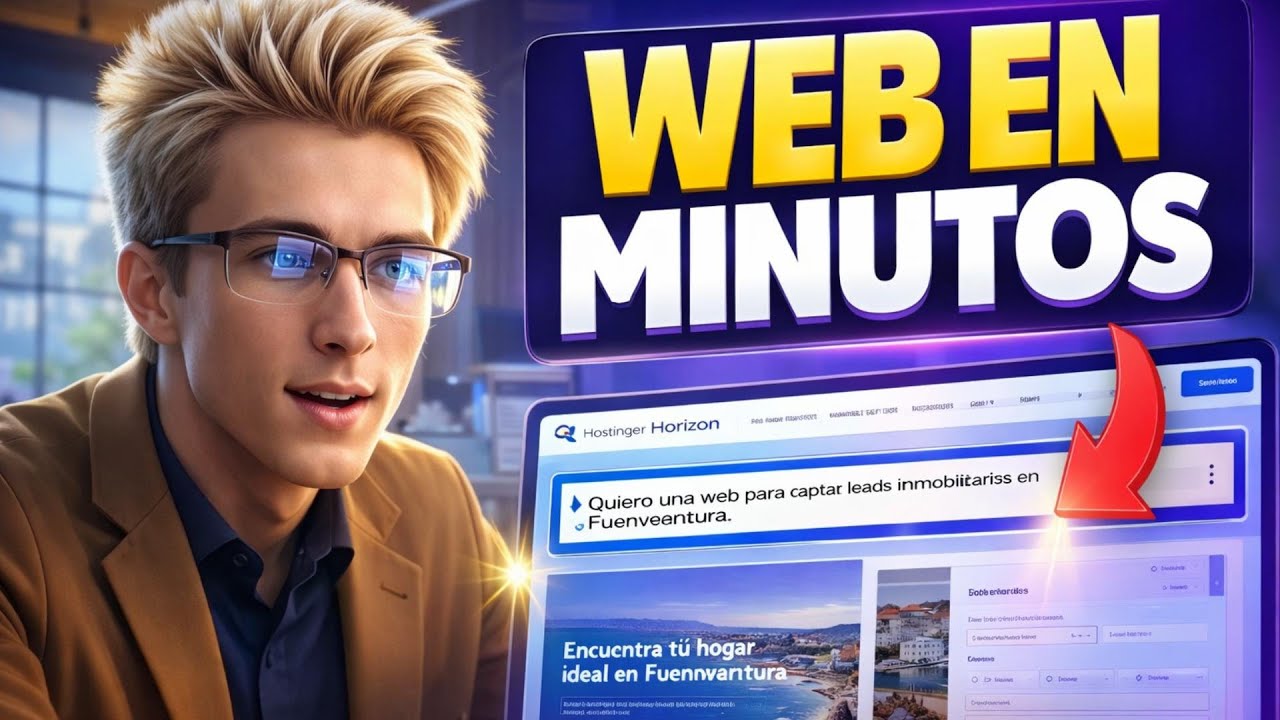 Probé Horizon de Hostinger: webs sin código con IA