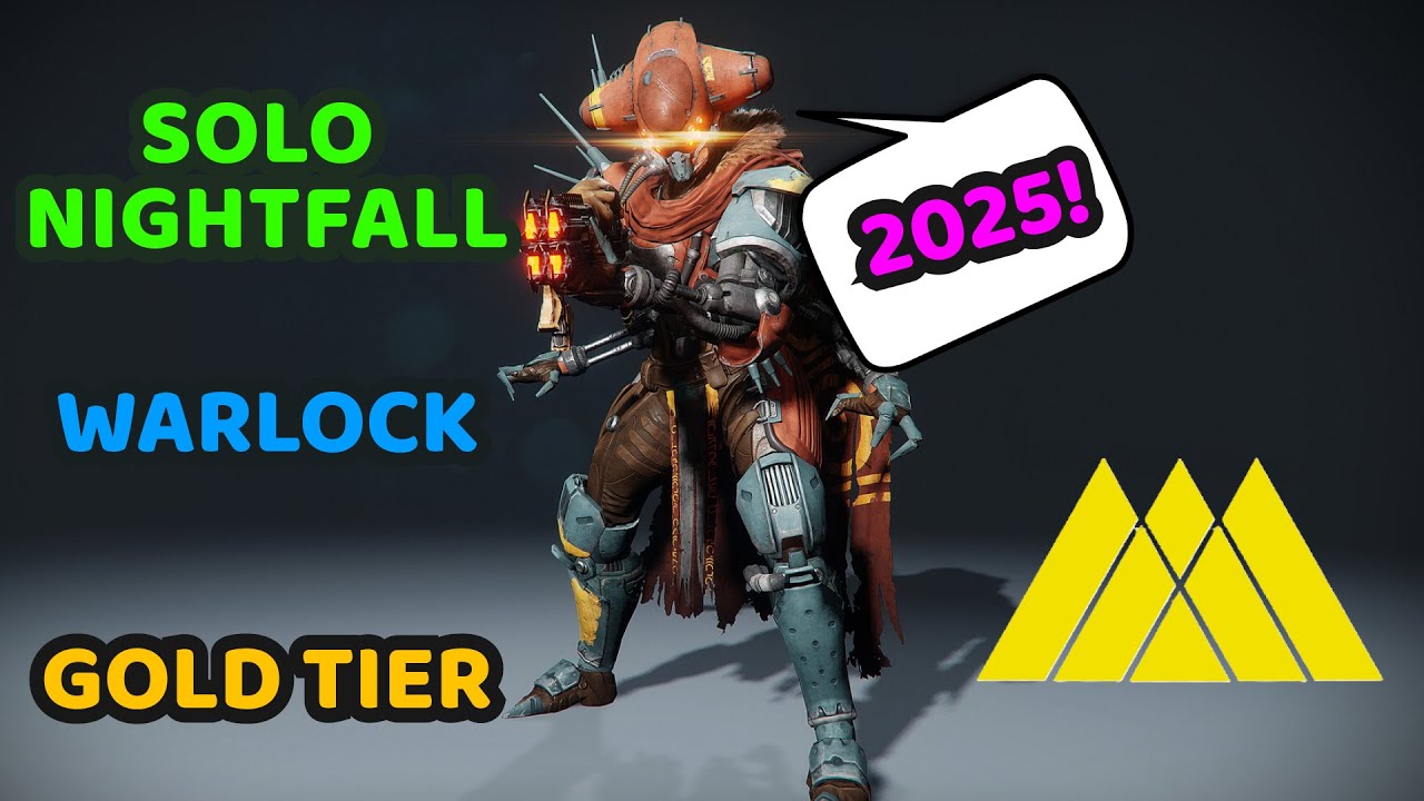 Destiny 1 - Solo Taniks (Shadow Thief) Nightfall - Warlock (2025/Gold Tier)