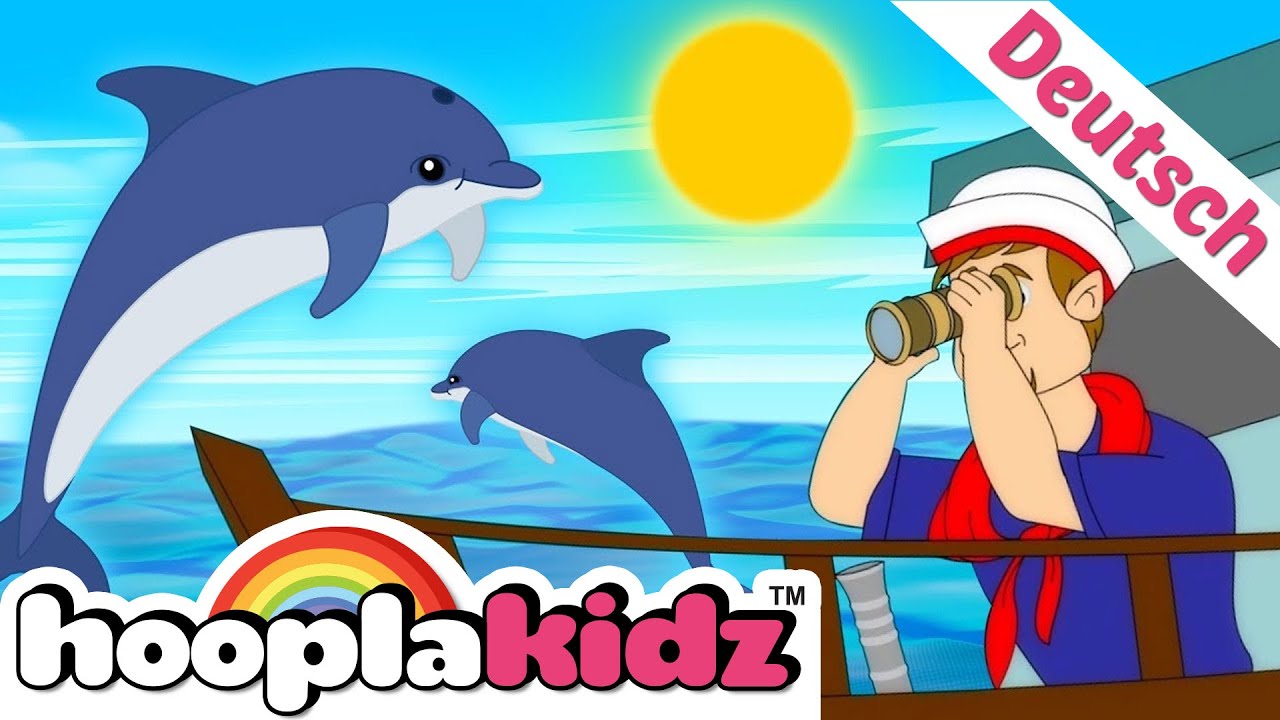 Ein Seemann ging zum Meer | Sailor Went To Sea | Kinderlieder zum Mitsingen | HooplaKidz Deutsch