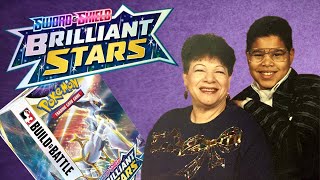 Opening Pokemon Brilliant Stars Packs With My Mom