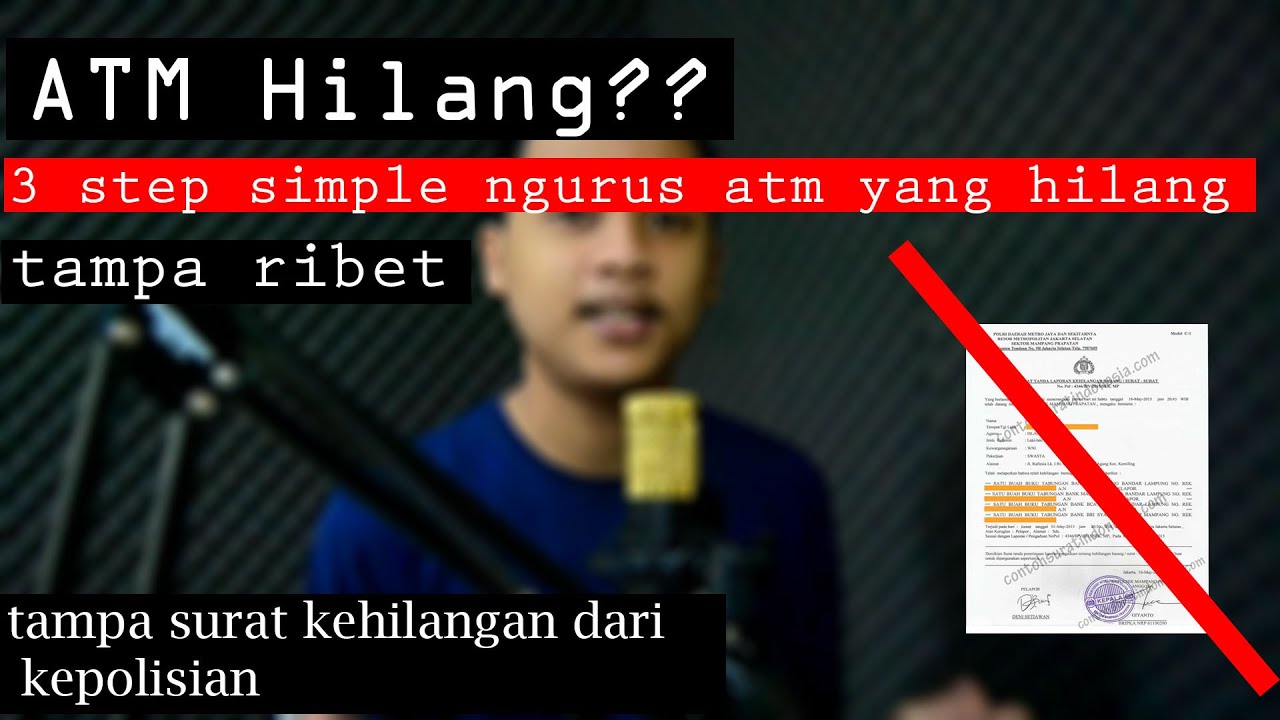 Download Cara Mengurus Surat Kehilangan Motor PNG