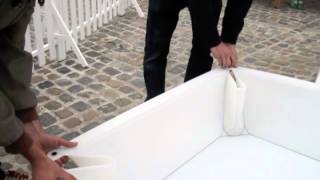 London Design Festival 2011: Foldboat by Max Frommeld & Arno Mathies at The Dock