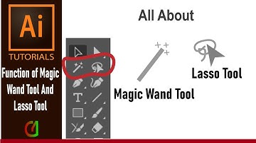 Adobe Illustrator CC Tutorial I Magic Wand Tool I Lasso Tool