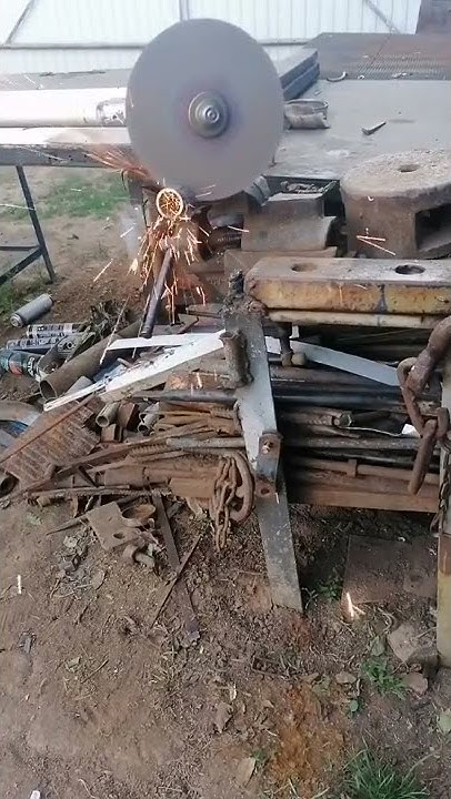 Бензо ушм, болгарка триммер, самоделка! Не повторять опасно! сделай сам ...