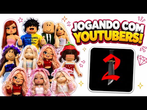 Vídeo com YouTubers jogando murdey♥️🍓