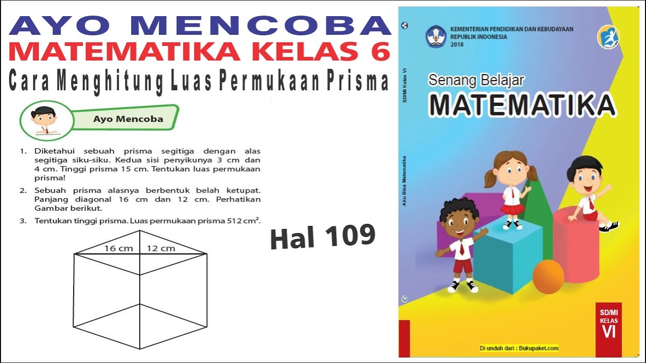 Ayo Mencoba Matematika Kelas 6 Halaman 117 Cara Menghitung Luas Permukaan Limas Siti Rosidah Youtube