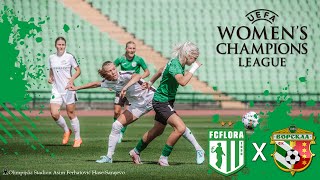 WFC Flora Tallinn x WFC Vorskla Poltava 3-4 OT | UEFA Women`s Champions League 23/24