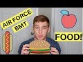 FOOD AT AIR FORCE BMT // EVERY MEAL BROKEN DOWN