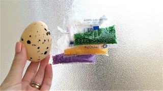 ПАСХАЛЬНОЕ ЯЙЦО из бисера / Как оплести яйцо бисером ПРОСТАЯ СХЕМА