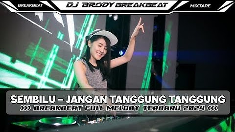 DJ BREAKBEAT TERBARU 2024 || SEMBILU X JANGAN TANGGUNG TANGGUNG  - DJ ADHE
