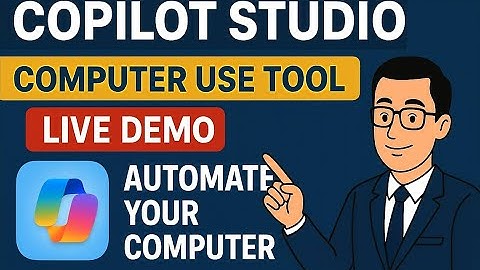 Copilot Studio Computergebruikstool: automatiseer desktoptaken met AI - live demo (stapsgewijze h...