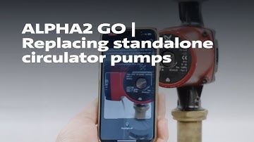 ALPHA2 GO | Replacing standalone circulator pumps