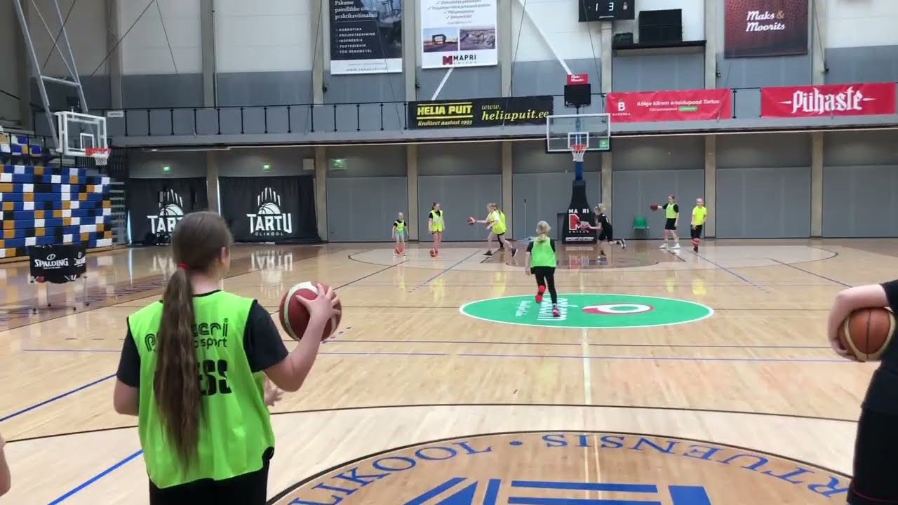 Youth Basketball Drills Team Tag Relay YouTube