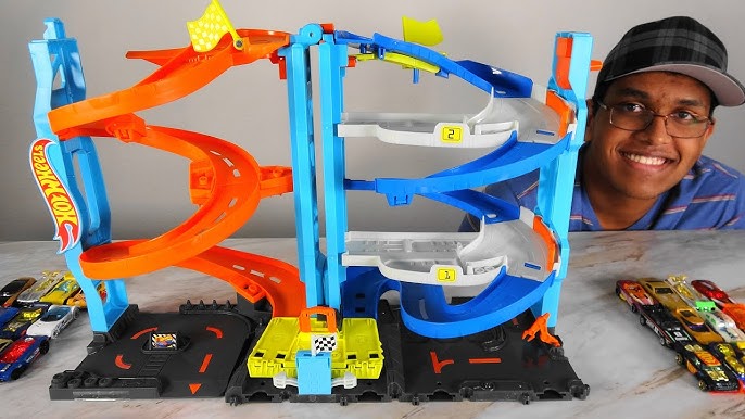 Hot Wheels City Downtown Car Park Playset