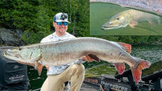 MY BIGGEST CANADIAN MUSKY!