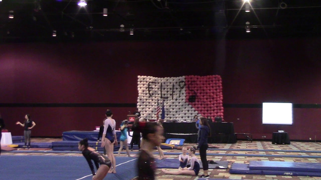 2019 Flips Invitational Ella Craig's Vault level 6 YouTube