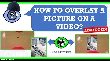How to overlay a picture on a video | Advanced dynamic settings to add a photo #ffmpeg #TheFFMPEGGuy