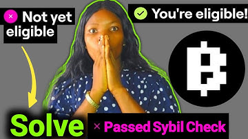 How To Solve Blum Sybil Check - Blum Airdrop Eligibility Sybil Issue Solved