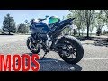 *NEW BIKE* Yamaha FZ07 MOD'S *M4 Exhaust ect.*