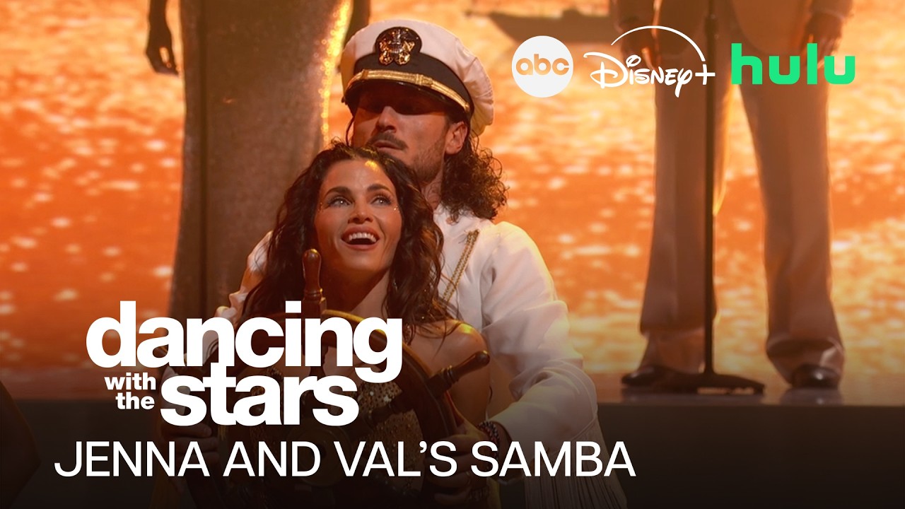 Jenna Dewan and Val Chmerkovskiy’s Yacht Rock Samba | Dancing with the Stars