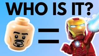 Name the MARVEL character from ONE LEGO piece