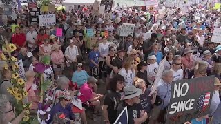 10,000 join peaceful ‘No Kings’ protest in Houston