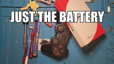 Changing a PS3 Controller Battery (Happy repair day)