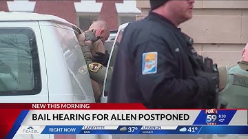 Hearing delayed in Delphi murder case